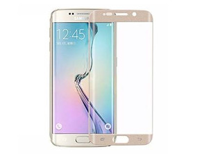 Cristal Temperado para Samsung Galaxy 6 Edge Gold