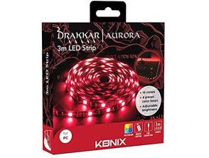 Comprar Tira LED Konix Drakkar Aurora 3m Regulável Tira LED Konix Drakkar Aurora 3m Regulável
