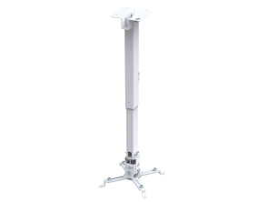 SOPORTE TECHO PARA VIDEO-PROYECTOR BLANCO GIRO E INCLINABLE