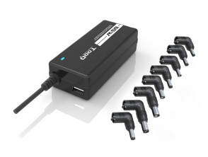 Carregador Automático 65W USB Preto | Carregamento Rápido