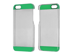 Carcaça Transparente Plastic Case para iPhone 5/5S Verde