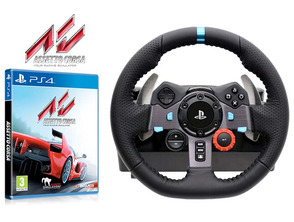 Comprar Logitech G29 Racing Wheel + Assetto Corsa PS4 Logitech G29 Racing Wheel + Assetto Corsa PS4