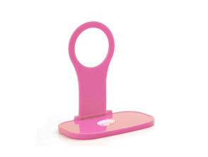 Base de Parede para Ônus de Telefone Rosa