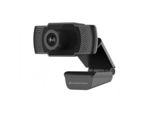 WEBCAM FHD CONCEPTRONIC AMDIS 1080P USB 3.6MM 30 FPS ANGULO VISION 90o MICROFONO INTEGRADO