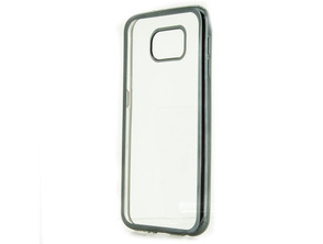 Funda TPU Metal Samsung Galaxy S6 Preto X-One