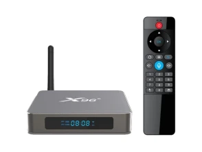 Comprar X96 X6 RK3566 Android TV 11 - 8GB/128GB WiFi Dual Bluetooth Controle de Voz X96 X6 RK3566 Android TV 11 - 8GB/128GB WiFi Dual Bluetooth Controle de Voz