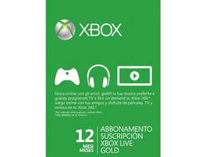 Cartão Prepago Xbox 360 Live Gold 12 meses