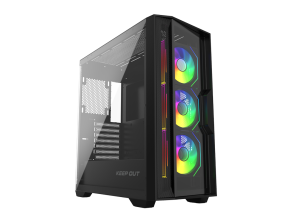 Comprar CAIXA TORRE E-ATX XC-500 GLASS ARGB - KEEPOUT CAIXA TORRE E-ATX XC-500 GLASS ARGB - KEEPOUT