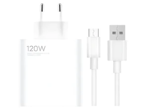 Comprar Carregador Rápido Xiaomi 120W HyperCharge Combo USB Tipo-A Branco + Cabo USB-C Carregador Rápido Xiaomi 120W HyperCharge Combo USB Tipo-A Branco + Cabo USB-C