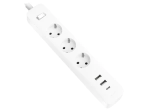 Comprar Xiaomi 20W Power Strip Regleta de tomadas com USB - EU Xiaomi 20W Power Strip Regleta de tomadas com USB - EU