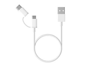 Comprar Cabo USB-A a MicroUSB Xiaomi MI 2 em 1 Macho - Macho/USB Tipo C Cabo USB-A a MicroUSB Xiaomi MI 2 em 1 Macho - Macho/USB Tipo C
