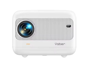 Comprar Mini Projetor Portátil Yaber L1 LCD HD Branco com Wifi, Bluetooth e Abordagem Elétrica Mini Projetor Portátil Yaber L1 LCD HD Branco com Wifi, Bluetooth e Abordagem Elétrica
