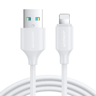 Cabo USB-A a Lightning Joyroom Carga Rápida Branco