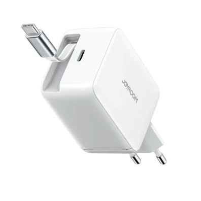 Carregador USB-C Joyroom 67 W com Cabo Retráctil