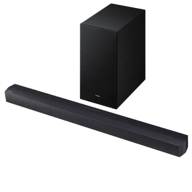 Barra de Som Samsung Hw-B450F 2.1 com Subwoofer Dolby 2.0