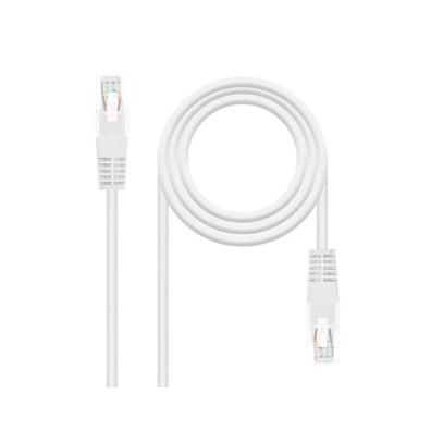 Cabo de Rede Nanocable CAT6 UTP RJ45 Latiguillo 0.25 M Branco