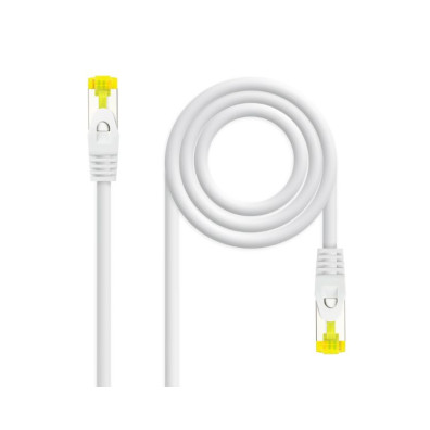 Cabo de Rede Nanocable CAT6A Latiguillo RJ45 SFTP Branco 0.30M