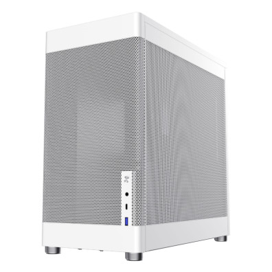 CAIXA ATX COOLBOX MESH MP1 BLANCO - 1x USB 3.2, 1x USB-C, GPU MAX 355mm