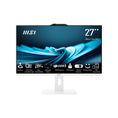 BAREBONE MSI AIO PRO AP272P WHITE 14M-024BEU em Espanhol