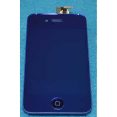 Reparaçao Carcaça Completa iPhone 4 Azul Metálico