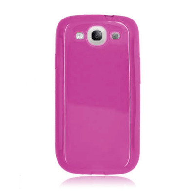 Funda protetora TPU Samsung Galaxy S III i9300 (Rosa)