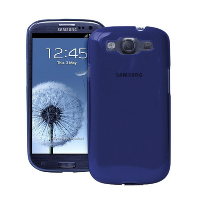 Carcaça para Samsung Galaxy SIII Crystal Case Azul