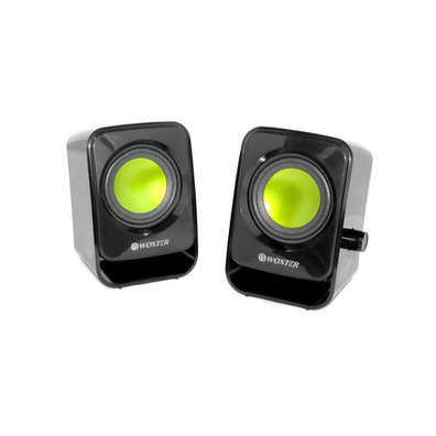 Alto-falantes USB Woxter Big Bass 80 Negro