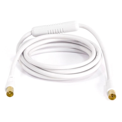 PULLONGADOR ANTENA COM LTE-ANTI FILTER 4G-1,5M BLANCO