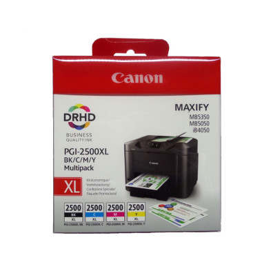 MULTIPACK 4 CARTUCHOS CANON TINTA PGI-2500 XL BK/C/M/ Y