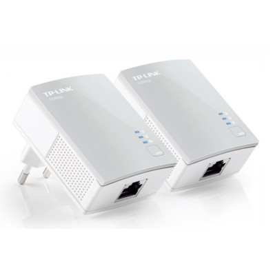 Adaptador de Rede Powerline TP-LINK 500Mbps - Pack de 2