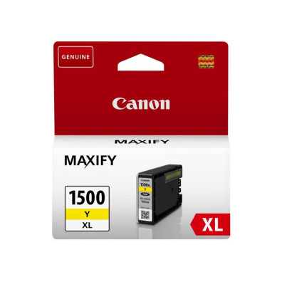 Cartucho de tinta amarela Canon PGI-1500 XL - Alta qualidade e desempenho