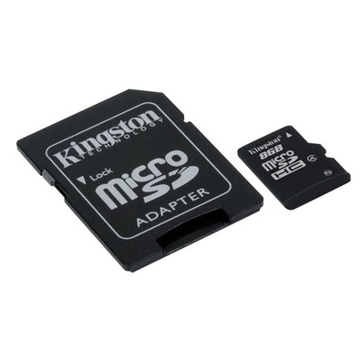 MEM MICRO SD 8GB REINGSTON CL4 + ADAPT SD