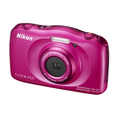NIKON COOLPIX S33 Rosa KIT Câmara aquática