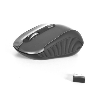 Rato Óptico Inalámbrico Haze Gris | Ideal para Notebook
