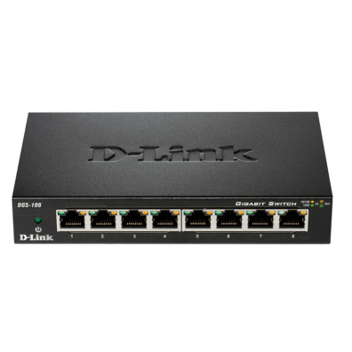 D-Link Switch 8 Portos Metálico 1Gbit - IPTV