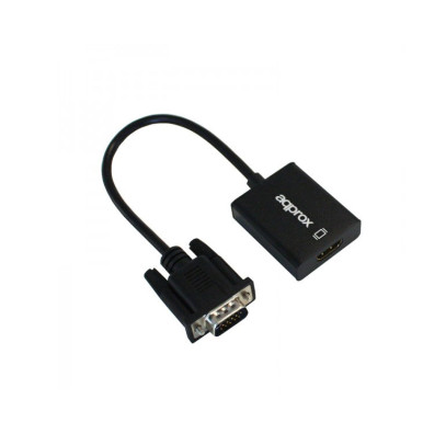 Adaptador VGA para HDMI Marca APPROX