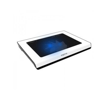 LAPTOP COOLER PAD 14\'\' 2 LEDS BLANCO APPROX