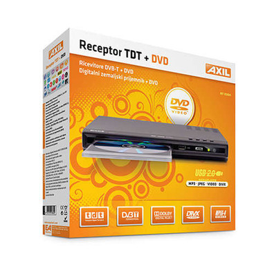RECEPTOR TDT ENGEL AXIS RT204 DUO (DVD + SD DVBT + USB)