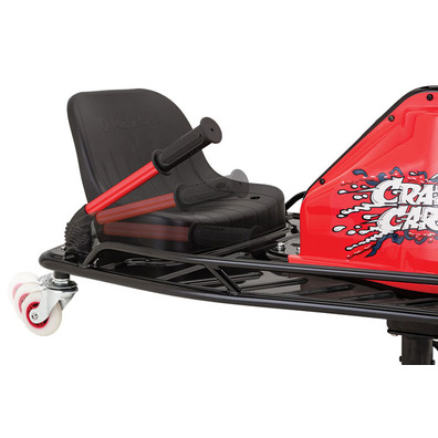 RAZOR CRAZY CART Vermelho