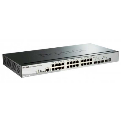 D-LINK SWITCH 28 Portos Ethernet Gigabit - Alto Desempenho