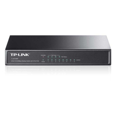 TP-Link Switch 8 Portos Fast Ethernet + 4 PoE