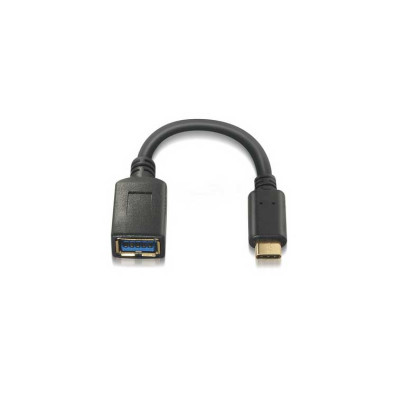 Cabo USB-C 3.1 Gen1 5Gbps 3A 15cm Preto - Nanocable