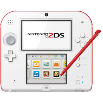 Nintendo 2DS Roja + Novo Super Mario Bros 2