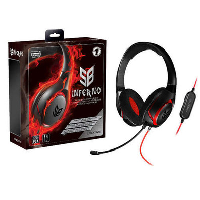 AURICULARES CREATIVOS + MIC GAMING SOUND BLASTER INFERN