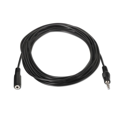 Cabo Audio Estéreo Jack 3.5mm 3m - Compatível com H-Jack 3.5mm - Nanocable