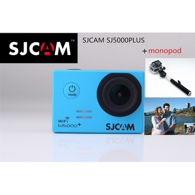CAMARA VIDEO SJCAM SJ5000 Mais o azul de WIFI