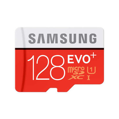 MICRO SD SAMSUNG 128GB + ADAPTADOR EVO + CLASS 10