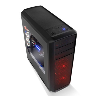 Nox Coolbay ZX LED vermelho USB 3.0