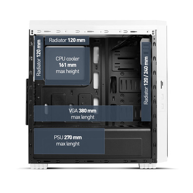 NOX Hummer ZS Zero Editar Torre USB 3.0