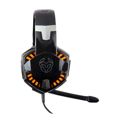 NOX Auriculares + MIC GAMING KROM KYUS. USB. Para PC / PS4